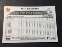 Max Scherzer 2022 Topps Chrome Refractor Series Mint Card #66
