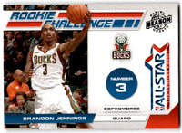 Brandon Jennings 2010 2011 Panini Season Update Rookie Challenge All-Star Series Mint Card #8
