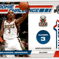 Brandon Jennings 2010 2011 Panini Season Update Rookie Challenge All-Star Series Mint Card #8