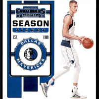 Kristaps Porzingis 2019 2020 Panini Contenders Season Ticket Series Mint Card #64