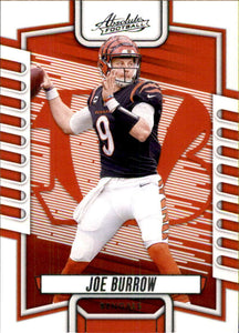 Joe Burrow 2023 Panini Absolute Series Mint Card #11