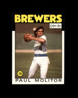 Paul Molitor 1986 O-Pee-Chee Series Mint Card #267
