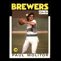 Paul Molitor 1986 O-Pee-Chee Series Mint Card #267