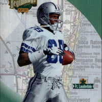 Michael Irvin 1997 Playoff Absolute Beginnings Series Mint Card #88