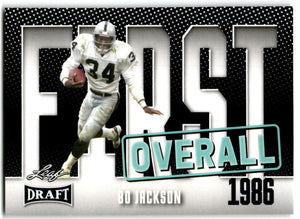 Bo Jackson 2023 Leaf Draft First Overall Series Mint Card #6