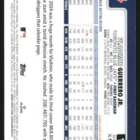 Vladimir Guerrero Jr.  2025 Topps Series Mint Card #163