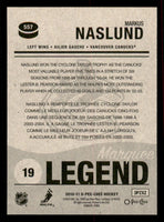 Markus Naslund 2010 2011 O-Pee-Chee Marquee Legends Mint Card #557
