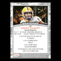 Kenny Pickett 2022 SAGE Artistry Series Mint Rookie Card #57