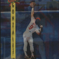 Juan Gonzalez 1994 Sportflics Rookie Traded Going, Going, Gone Series Mint Card #GG3