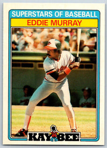 Eddie Murray 1987 Topps Kay-Bee Superstars of Baseball Series Mint Card #22