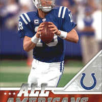 Peyton Manning 2009 Upper Deck Draft Edition All Americans Series Mint Card #287
