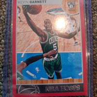 Kevin Garnett 2013 2014 Hoops Series RED PARALLEL VERSION Mint Card #65