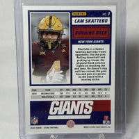 Cameron Skattebo 2025 Score Lava Mint Rookie Card #1  Only 799 Made