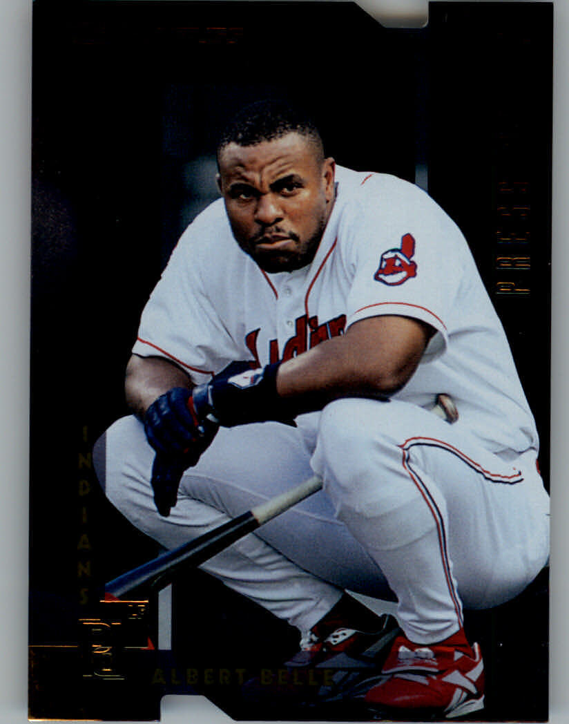 Albert Belle 1997 Donruss Gold Press Proofs Die Cut Series Mint Card #160