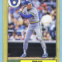 Paul Molitor 1987 Topps Series Mint Card #741