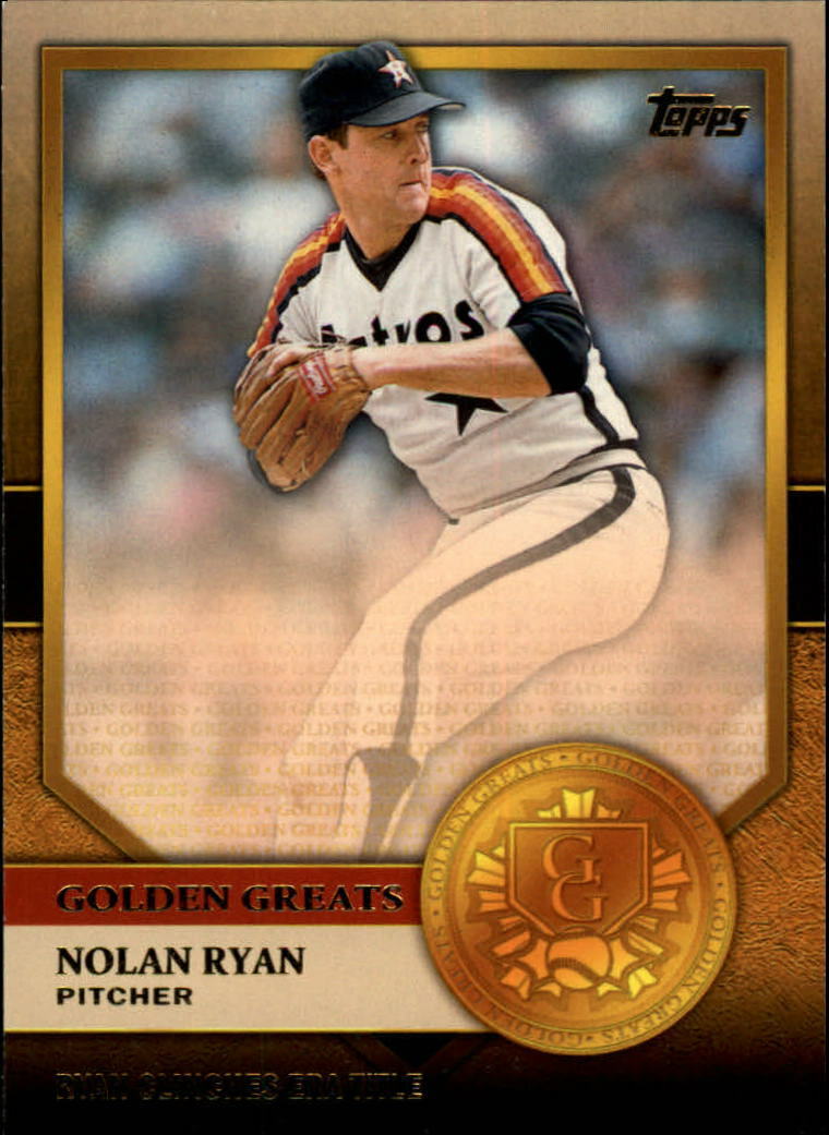 Nolan Ryan 2012 Topps Golden Greats Series Mint Card #GG10