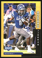 Darrell Henderson 2019 Score Gold NFL Draft Series Mint Rookie Card #DFT-16
