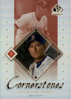 Nomar Garciaparra 2000 SP Authentic Cornerstones Series Mint Card #C6
