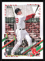 Bobby Dalbec 2021 Topps Holiday Baseball Series Mint Rookie Card  #HW79
