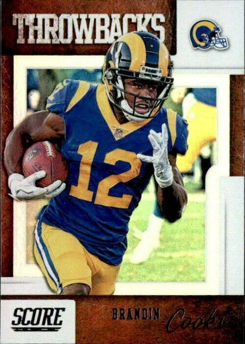 Brandin Cooks 2019 Score Throwbacks Series Mint Card #T-11