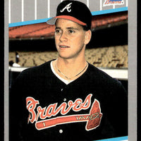 Tom Glavine 1989 Fleer Series Mint 2nd Year Card #591