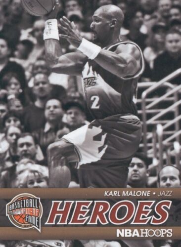 Karl Malone 2012 2013 Panini Hoops Hall Of Fame Heroes Series Mint Card #13