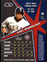 Ivan Rodriguez 2001 Topps Stars Series Mint Card #51
