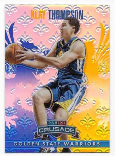 Klay Thompson 2013 2014 Panini Crusade BLUE Series Mint Card #28