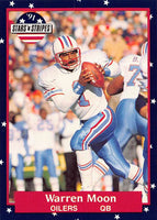 Warren Moon 1991 Fleer Stars and Stripes Series Mint Card #23
