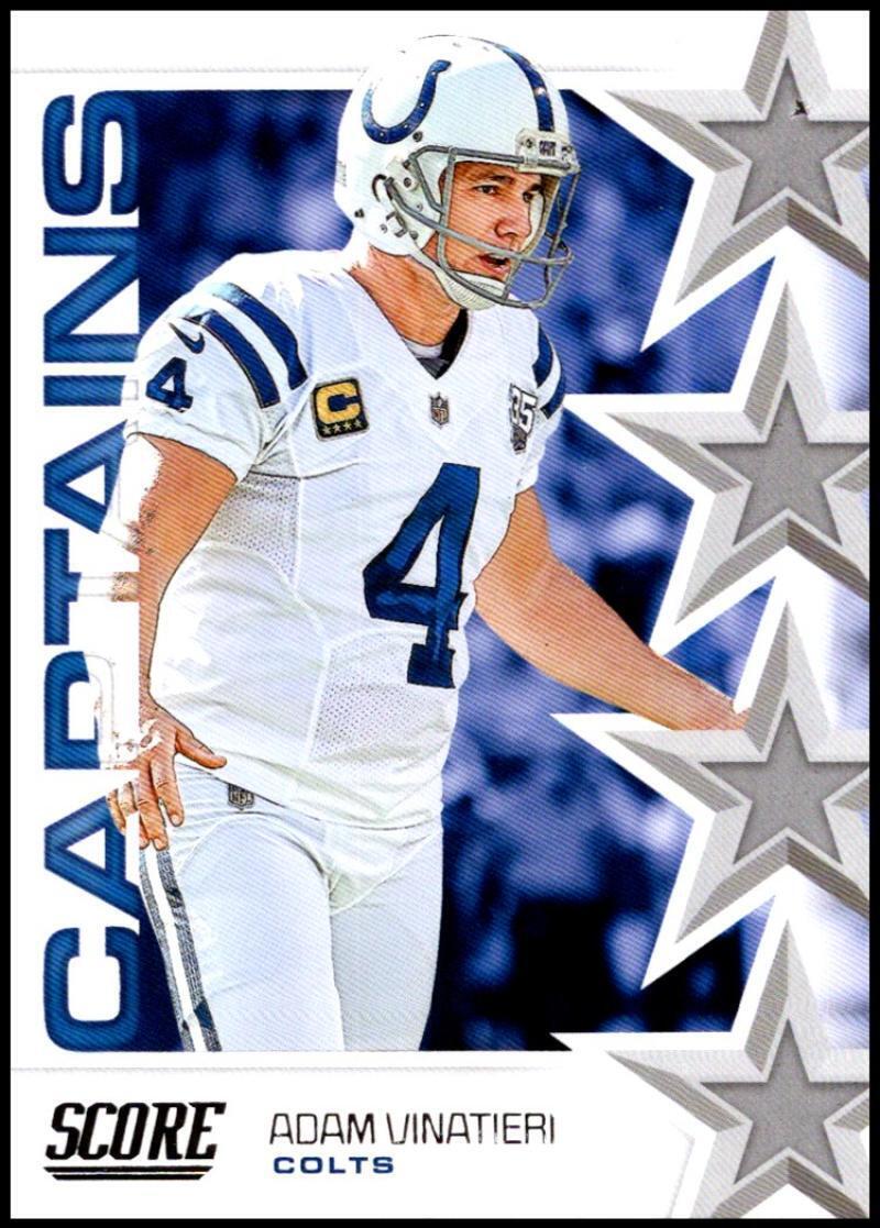 Adam Vinatieri 2019 Score Captains Series Mint Card #C-11