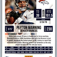 Peyton Manning 2015 Score Series Mint Card #101