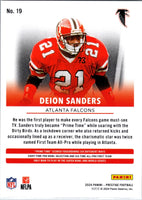 Deion Sanders 2024 Panini Prestige Series Mint Card #19

