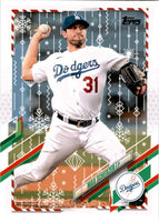 Max Scherzer 2021 Topps Holiday Baseball Series Mint Card  #HW171
