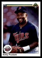 Kirby Puckett 1990 Upper Deck Series Mint Card #236
