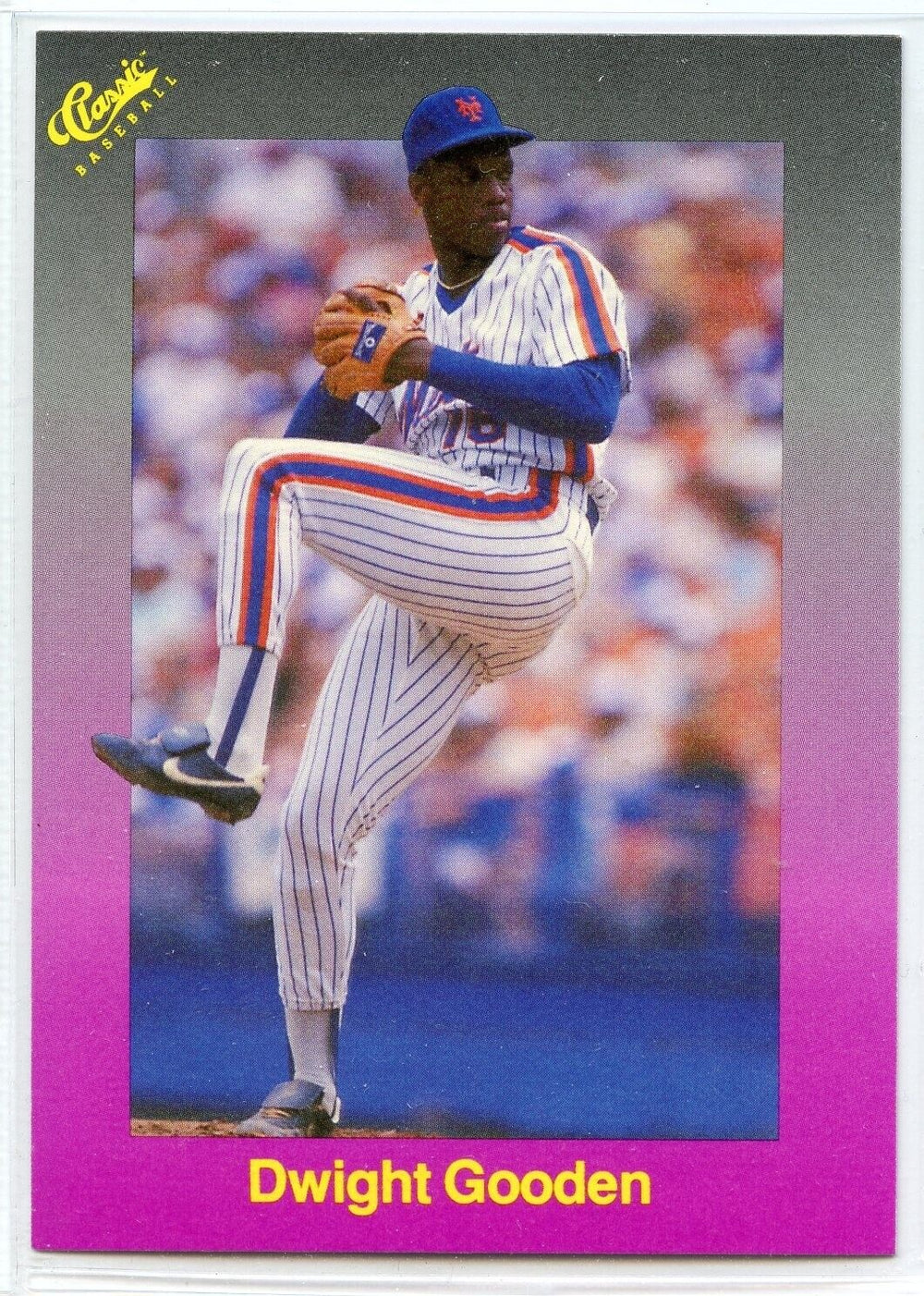 Dwight Gooden 1989 Classic Purple Travel Series Mint Card #189