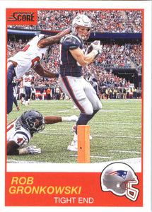 Rob Gronkowski 2019 Panini Score Series Mint Card #148