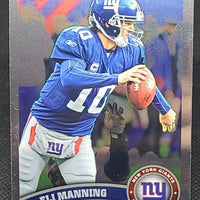 Eli Manning 2011 Topps Chrome Series Mint Card #12