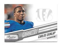 Carlos Dunlap 2010 Panini Prestige Series Mint ROOKIE Card #216
