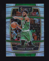 Jayson Tatum 2021 2022 Panini Select Concourse Silver Prizm Series Mint Card #77
