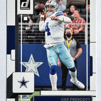 Dak Prescott 2022 Panini Donruss Series Mint Card #153