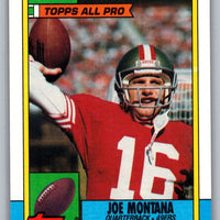 Joe Montana 1990 Topps All Pro Series Mint Card #13