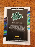 Tyran Stokes  2024 2025 Panini Prizm Rated Prospect Series Mint Card #8
