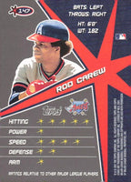 Rod Carew 2001 Topps Stars Series Mint Card #147
