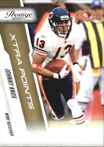 Johnny Knox 2010 Panini Prestige Xtra Points Gold Series Mint Card #38 Only 250 Made