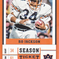 Bo Jackson 2017 Panini Contenders Draft Picks Series Mint Card #13