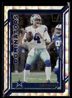 Dak Prescott 2022 Donruss Dominators Series Mint Insert Card #D-10
