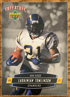 Ladainian Tomlinson 2007 Upper Deck Tuff Stuff Magazine Series Mint Card #TSUD41
