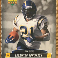 Ladainian Tomlinson 2007 Upper Deck Tuff Stuff Magazine Series Mint Card #TSUD41