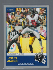 Julio Jones 2019 Panini Score SCORECARD Series Mint Card #244