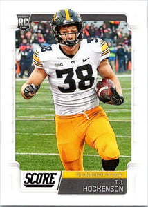 T.J. Hockenson 2019 Panini Score Series Mint Rookie Card #422